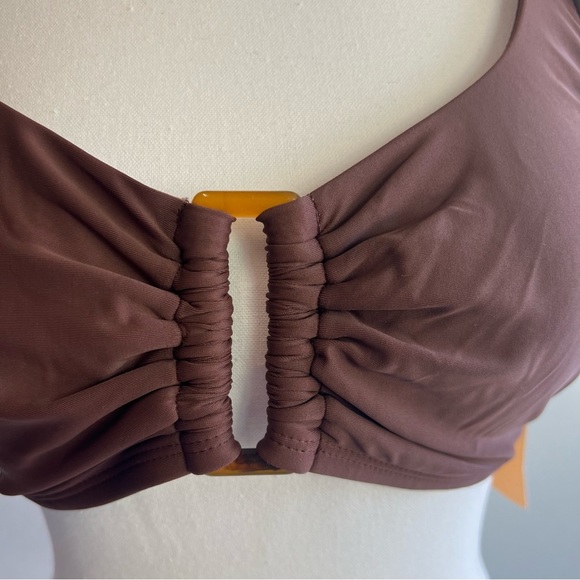 Kona Sol Bralette Bikini Top -
Mulberry Brown Size M (8-10) NWT - Picture 9 of 16
